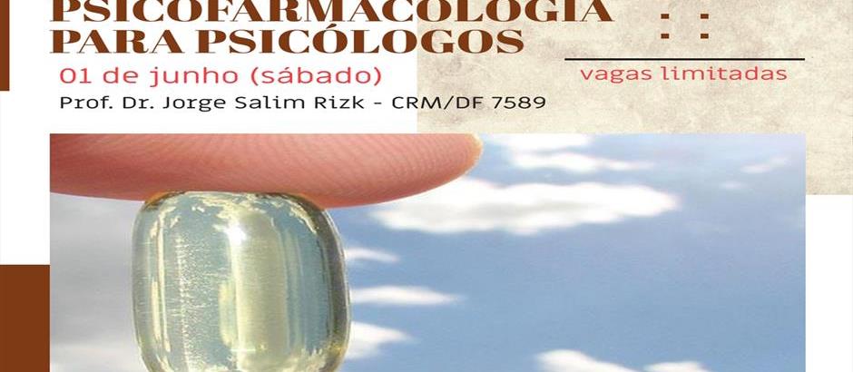 Curso de Extensão PSICOFARMACOLOGIA PARA PSICÓLOGOS/AS